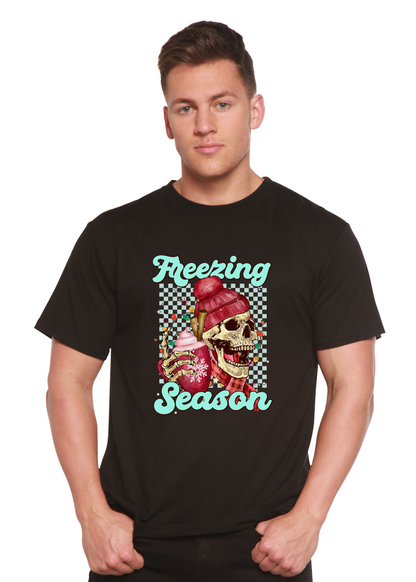 Freezing Season Unisex Bamboo Viscose/Organic Cotton Short Sleeve Graphic T-Shirt