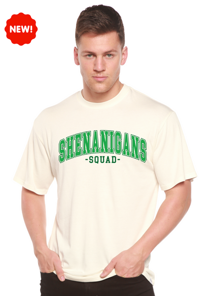 Shenanigans Squad Unisex Bamboo/Cotton Graphic T-Shirt