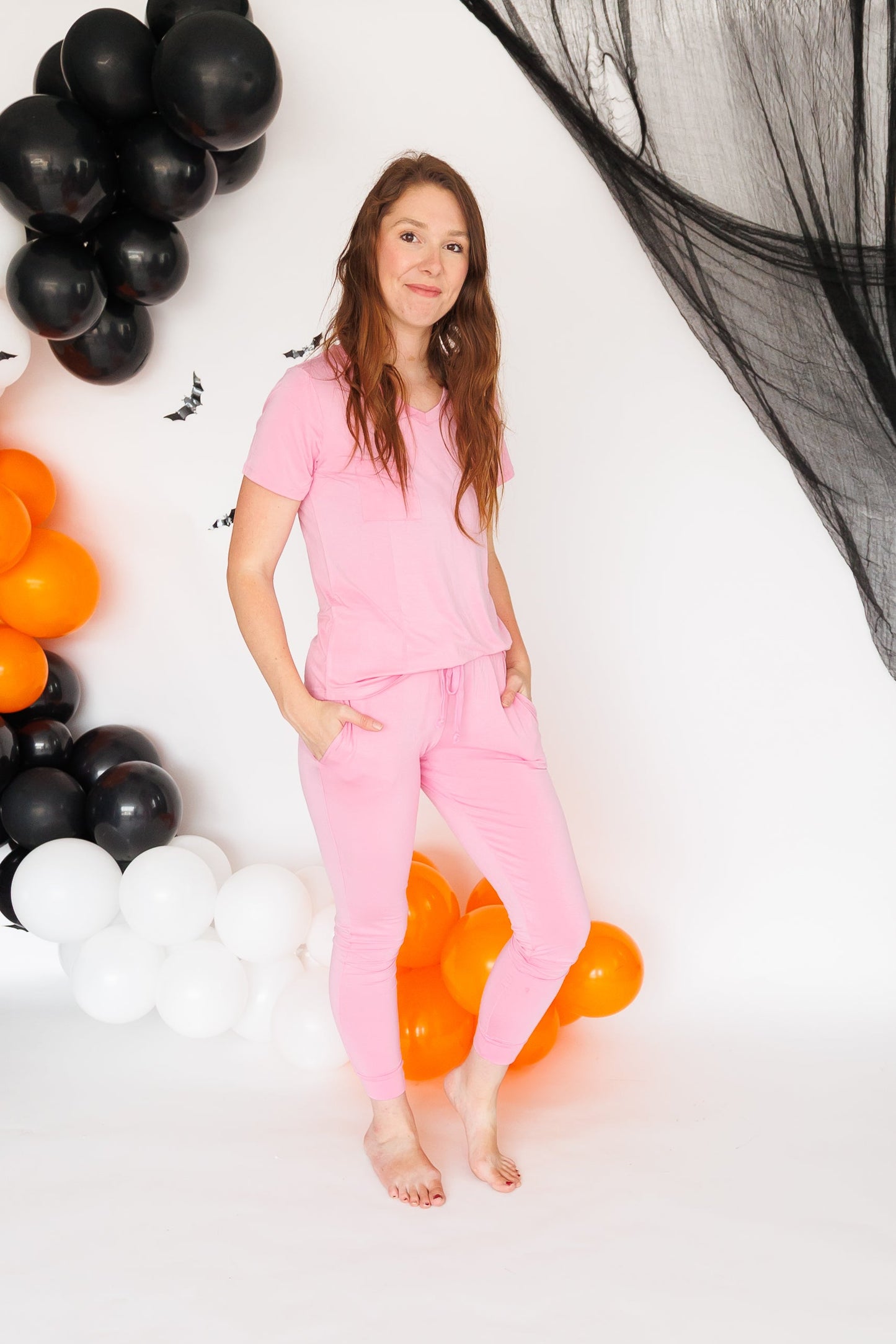 MAMA V-NECK- Cotton Candy - The Avenue44