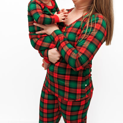 WOMEN'S PAJAMA SET- Classic Tartan - The Avenue44