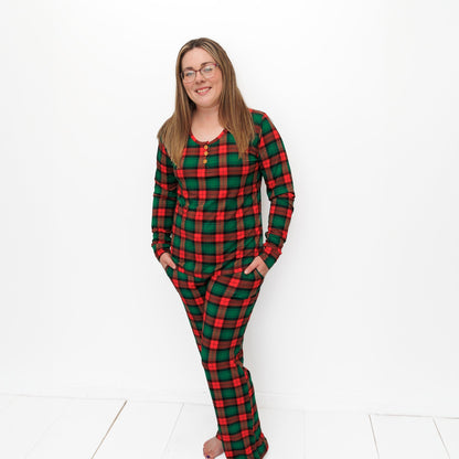 WOMEN'S PAJAMA SET- Classic Tartan - The Avenue44