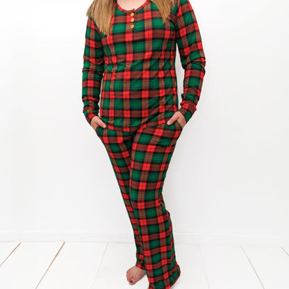 WOMEN'S PAJAMA SET- Classic Tartan - The Avenue44
