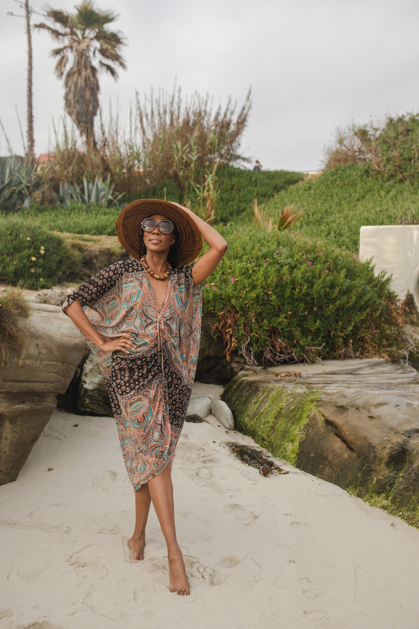 Actius Caftan Kaftan Dress in Taj