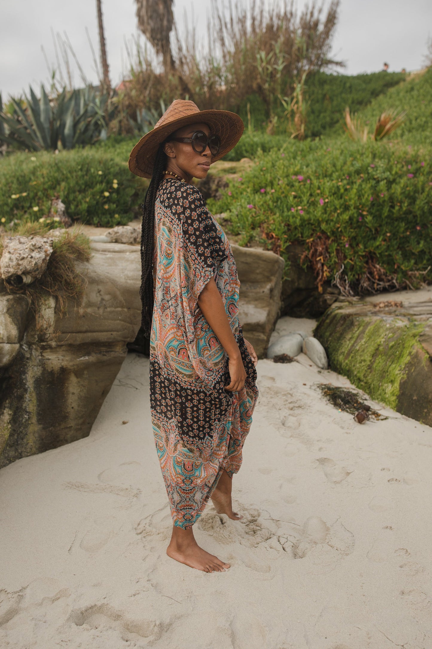 Actius Caftan Kaftan Dress in Taj