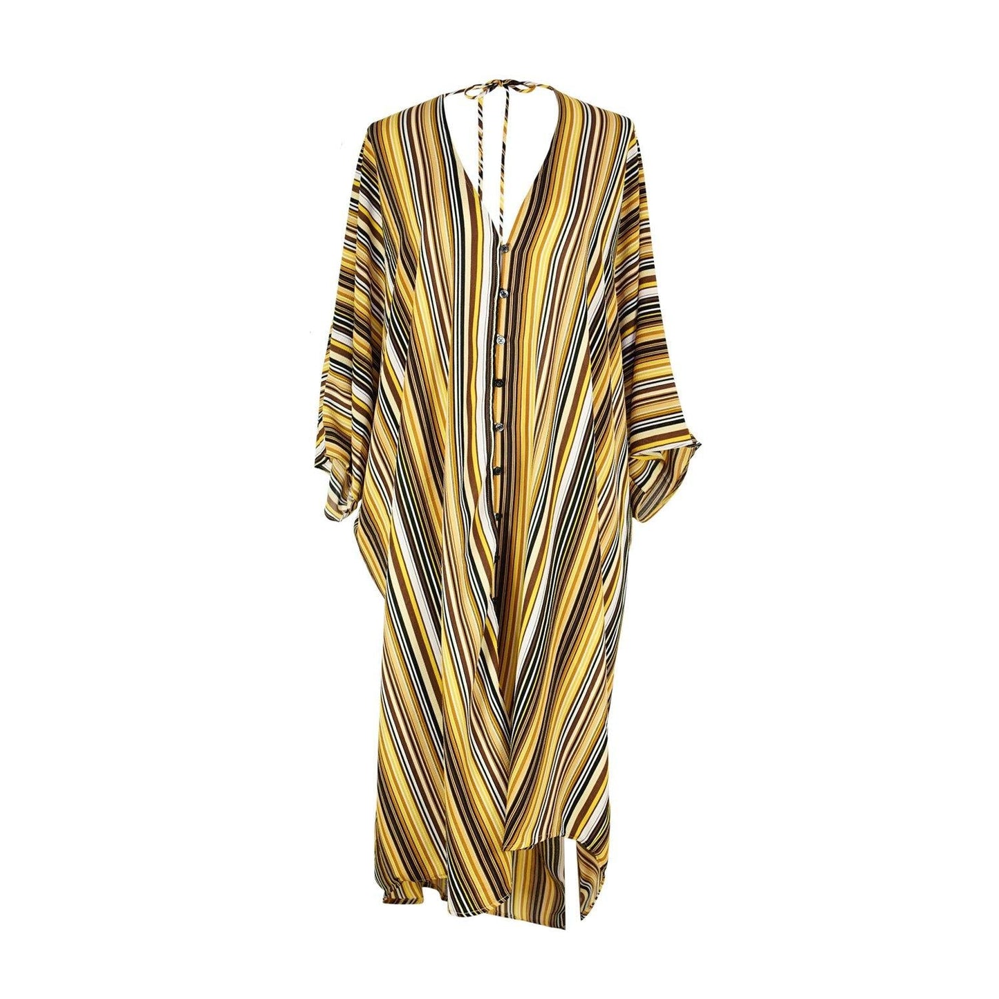 Bank Striped Tunic Caftan Set