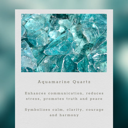 Ballet Earrings - Aquamarine