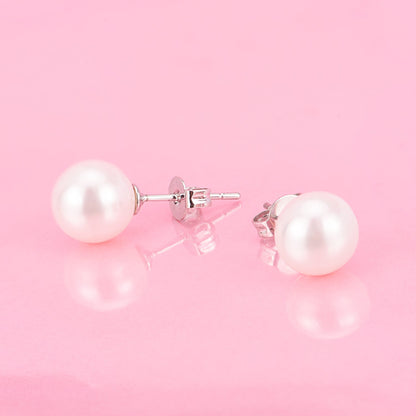 4.00 CTTW Genuine Cultured Pearl Earring Set - The Avenue44