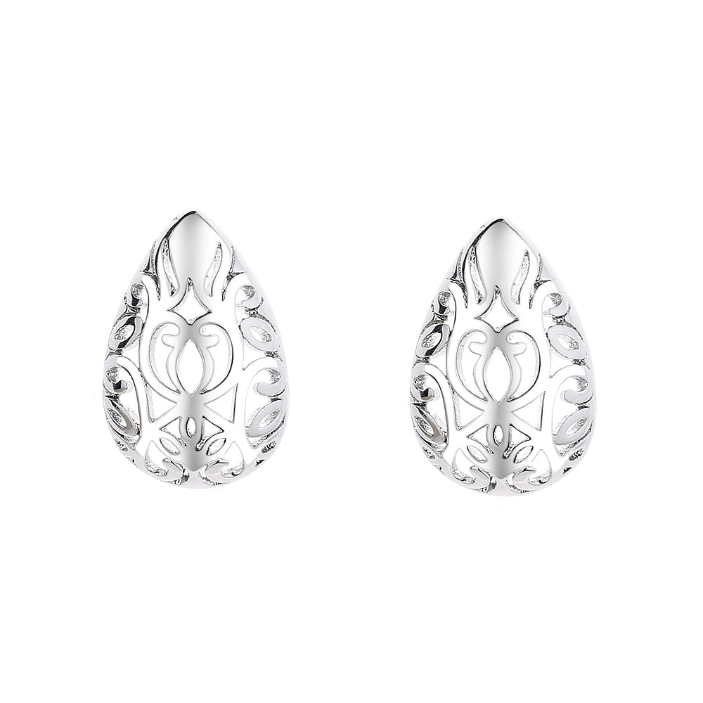 Sterling Silver Artisan filigree Boho Earrings - The Avenue44