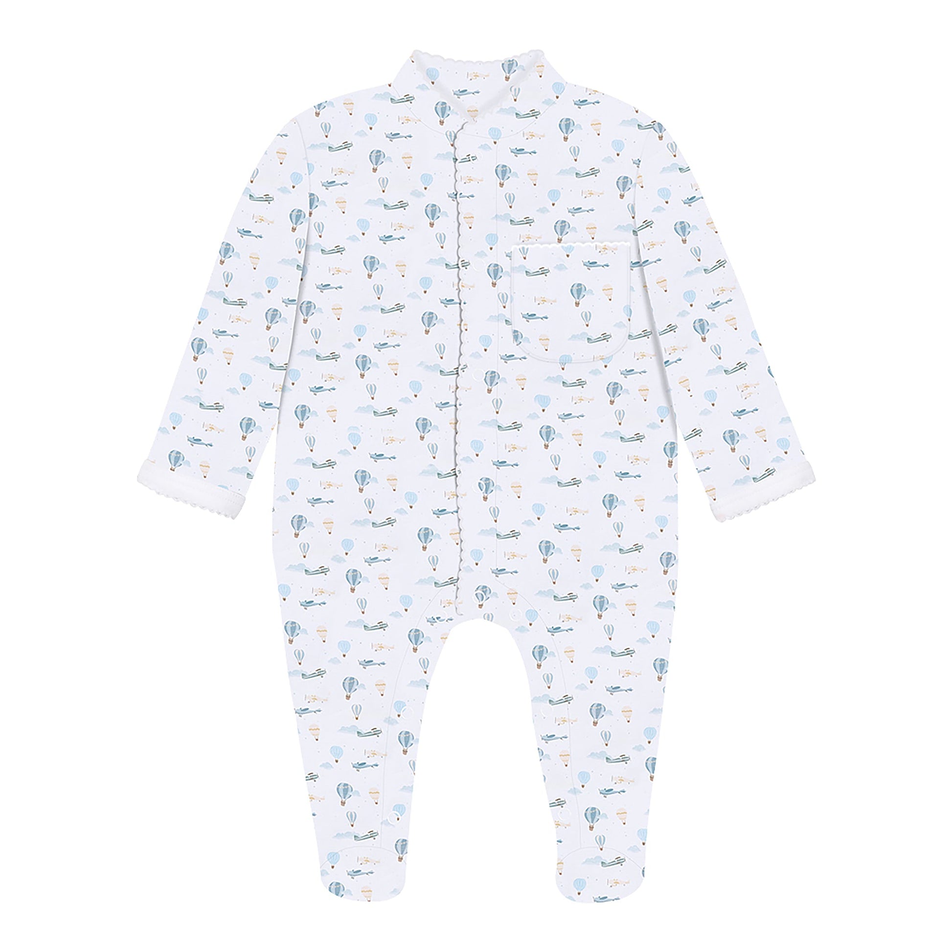 Little Airplanes Pima Baby Pajama - The Avenue44