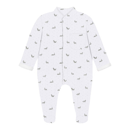 Little Gray Rabbits Pima Baby Pajama - The Avenue44