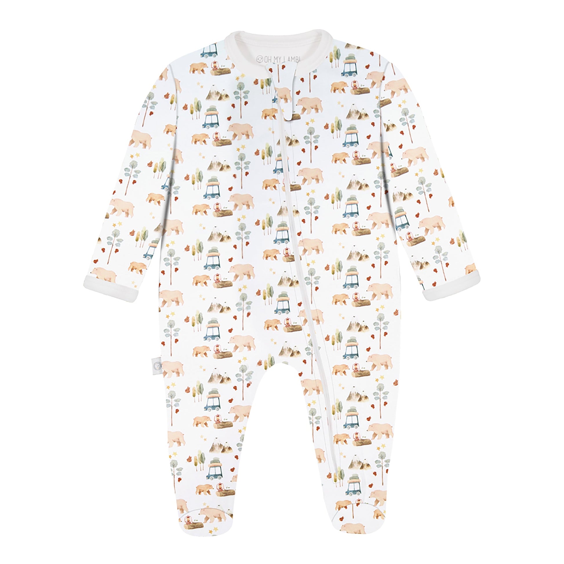 Forest Adventure Pima Baby Pajama - The Avenue44