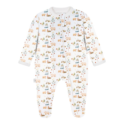Forest Adventure Pima Baby Pajama - The Avenue44