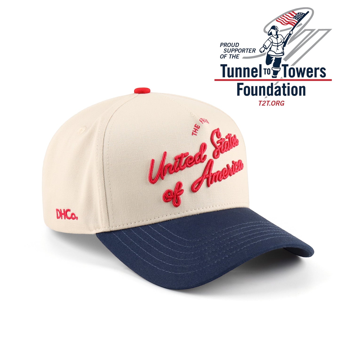 The "U.S.A" Script Hat