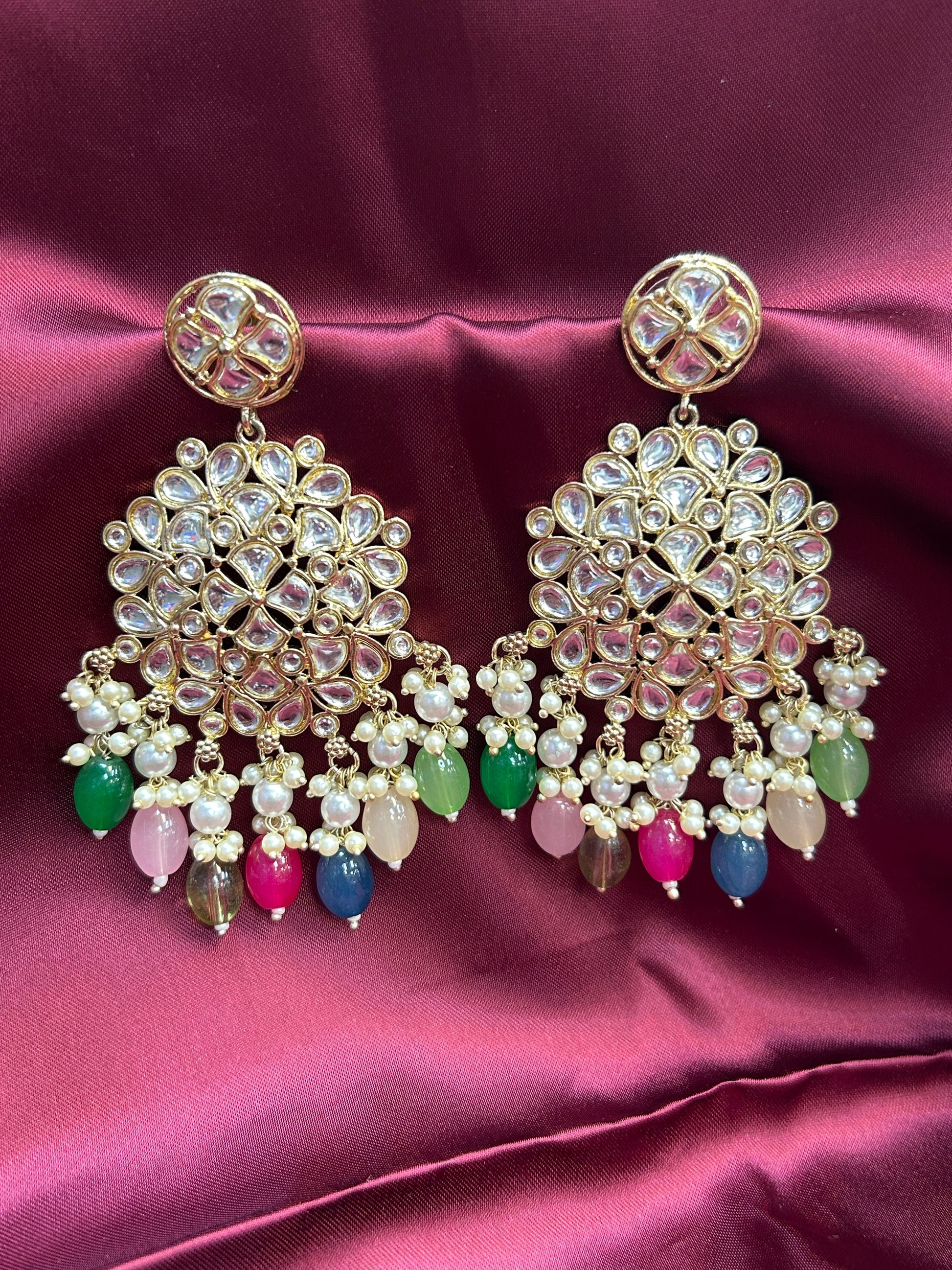 Kundan earrings - The Avenue44