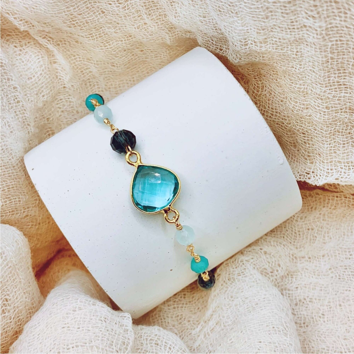 Aquamarine Ballet Bracelet