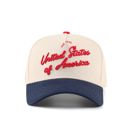 The "U.S.A" Script Hat