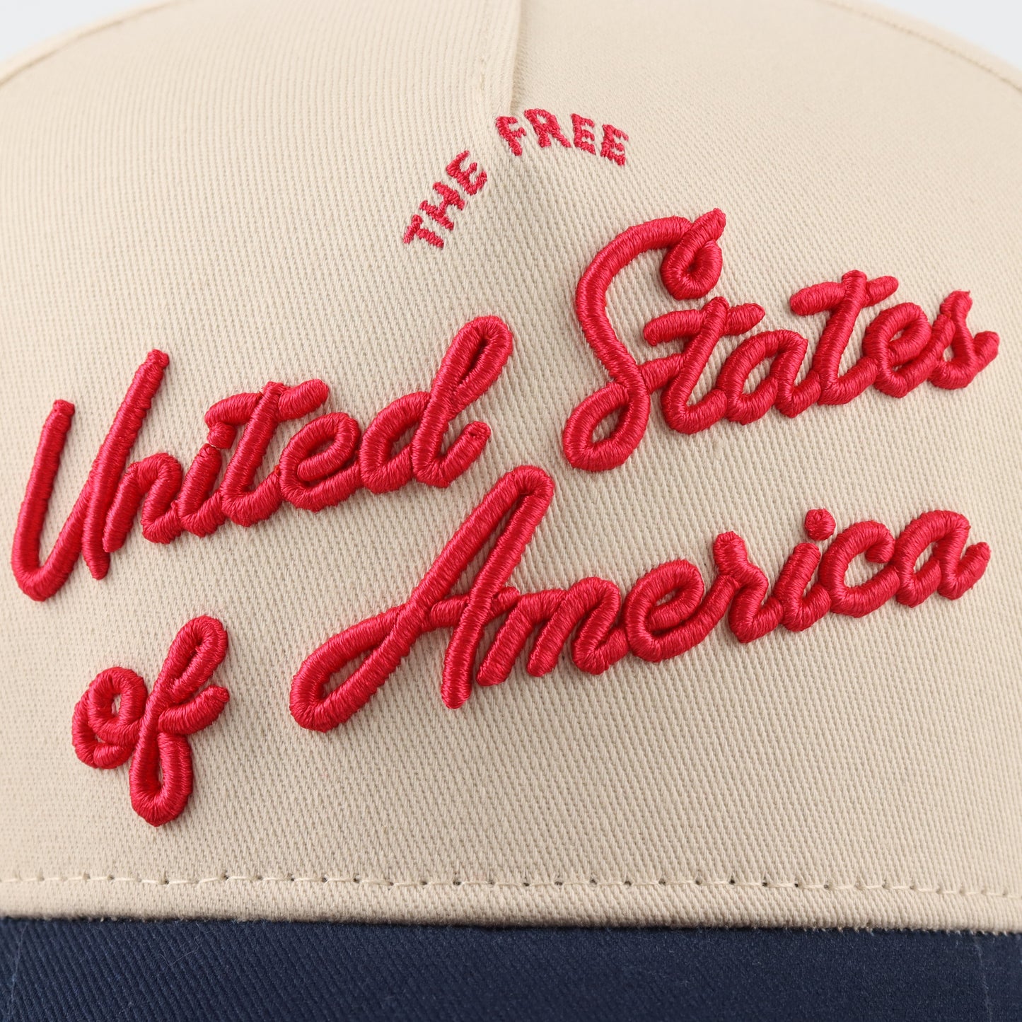 The "U.S.A" Script Hat