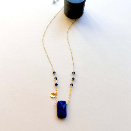 Lapis Lazuli Rock Pendant