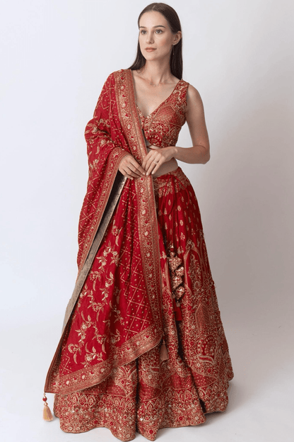 Jiya Banarasi Silk Lehenga Choli Set