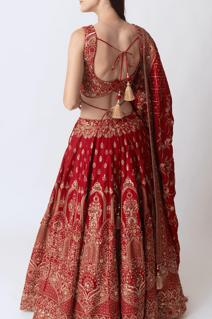 Jiya Banarasi Silk Lehenga Choli Set