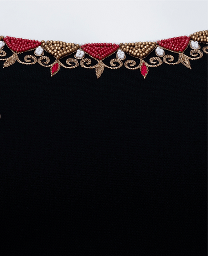 Katya Full Flare Black Chaniya Choli set