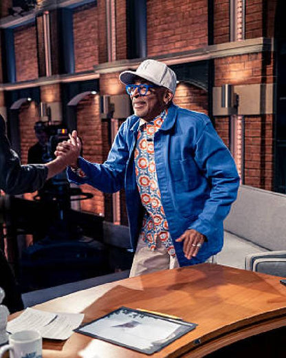 Late Night With Seth Meyers Spike Lee Floral Printed Shirt