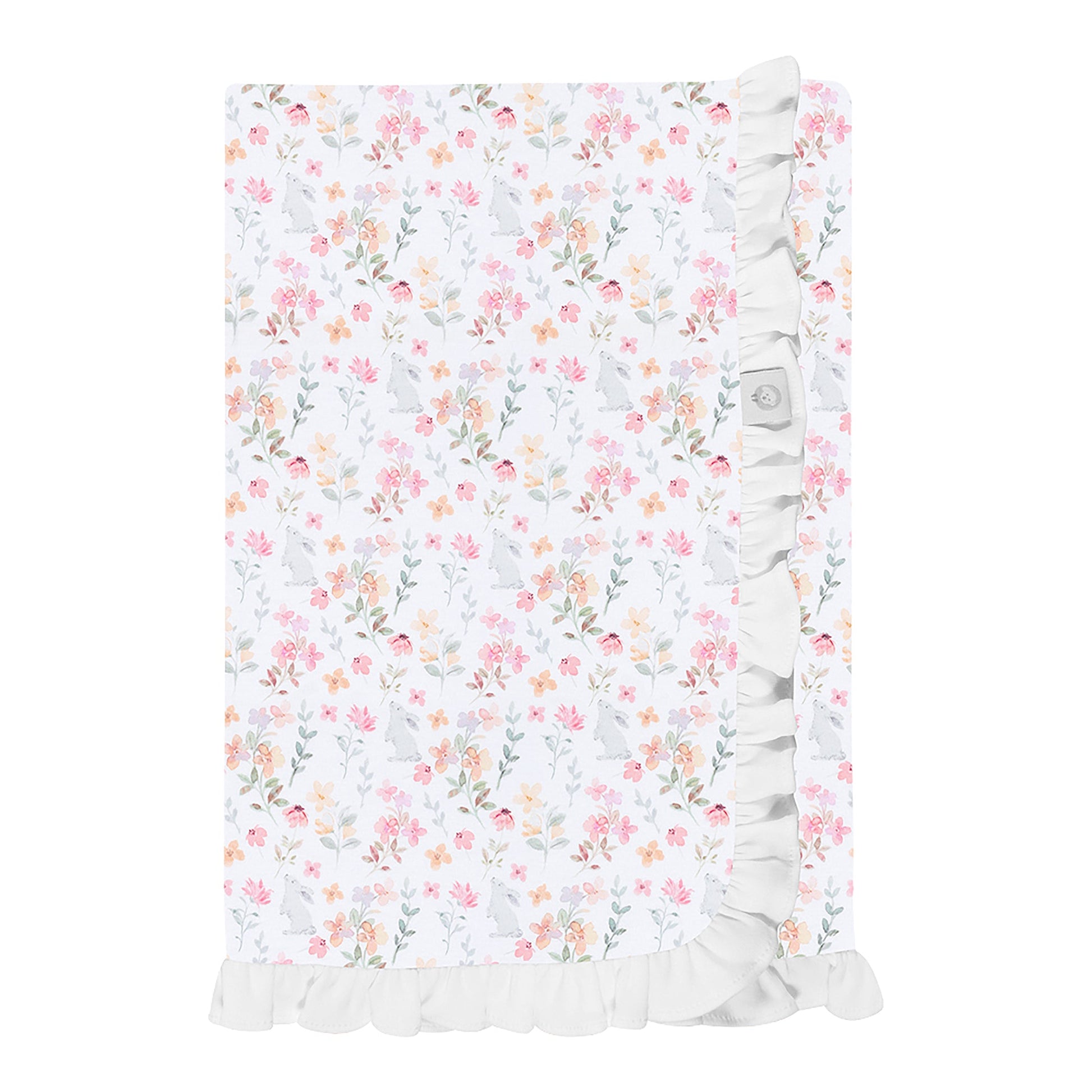 Winter Flowers Pima Baby Blanket - The Avenue44