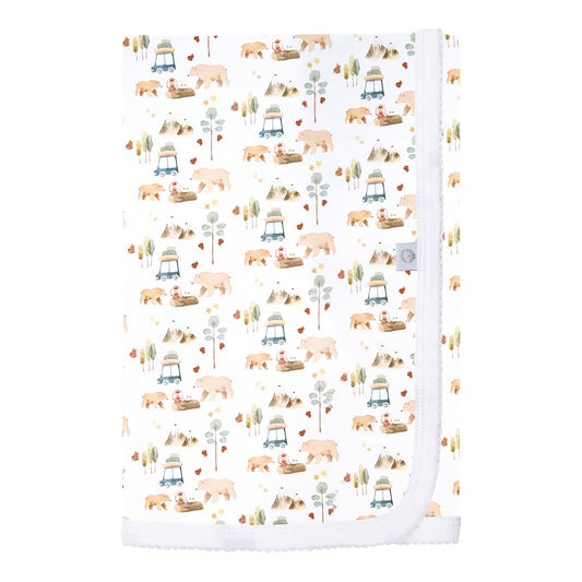 Forest Adventure Pima Baby Blanket - The Avenue44