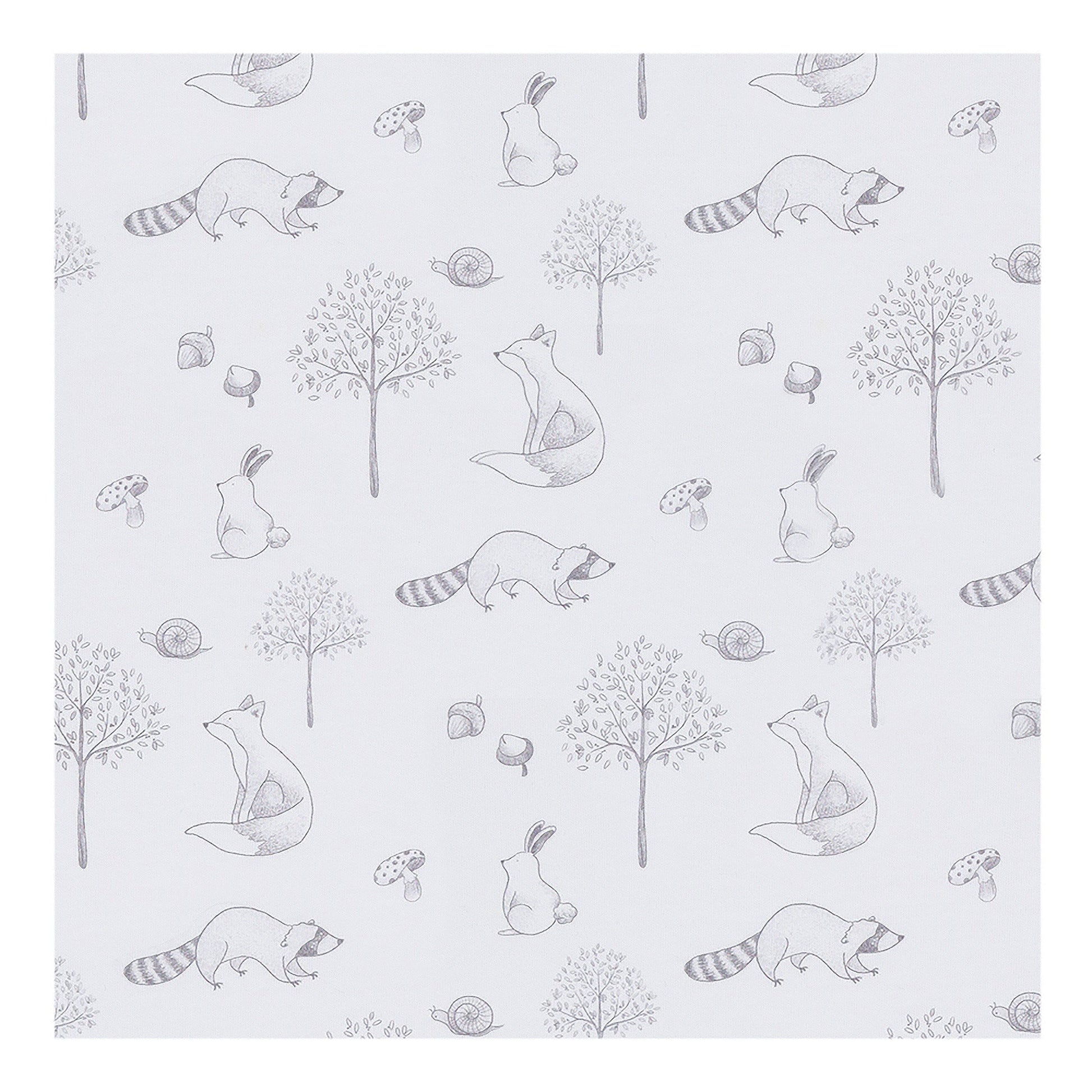 Gray Raccoon Pima Baby Pajama - The Avenue44