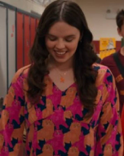 My Life With The Walter Boys Ellie O’Brien Cat Dress