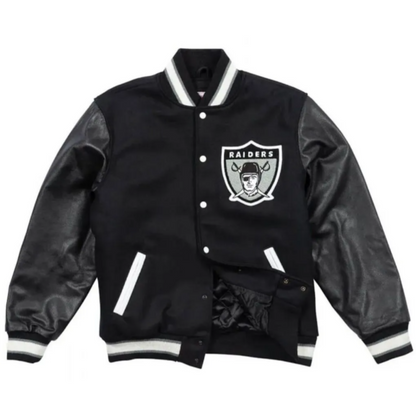 Oakland Raiders Letterman Varsity Jacket