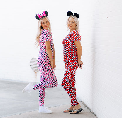 MAMA JOGGERS- Roo Magic (Red) - The Avenue44