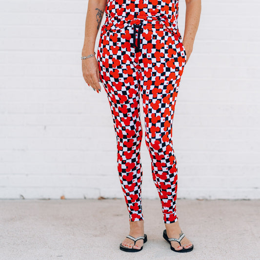 MAMA JOGGERS- Roo Magic (Red) - The Avenue44