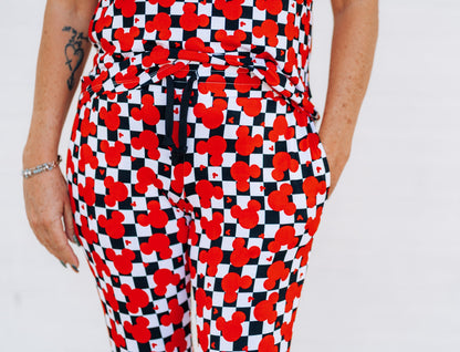 MAMA JOGGERS- Roo Magic (Red) - The Avenue44