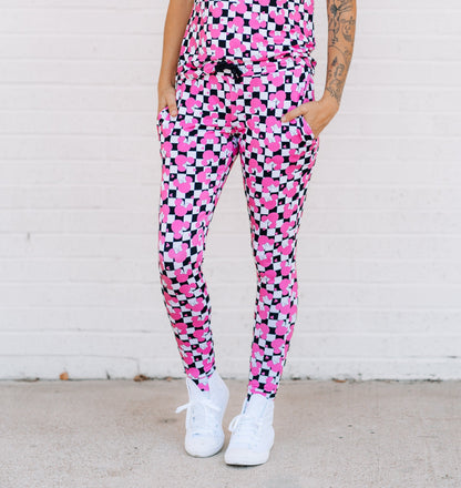 MAMA JOGGERS- Millie Magic (Pink) - The Avenue44