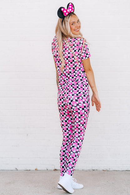 MAMA V-NECK- Millie Magic (Pink) - The Avenue44