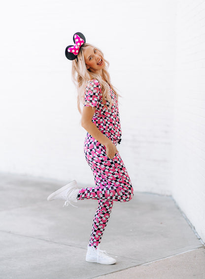 MAMA JOGGERS- Millie Magic (Pink) - The Avenue44