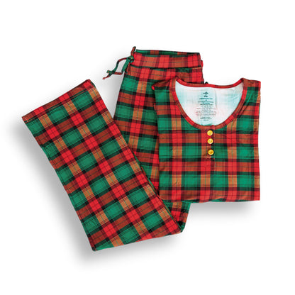 WOMEN'S PAJAMA SET- Classic Tartan - The Avenue44