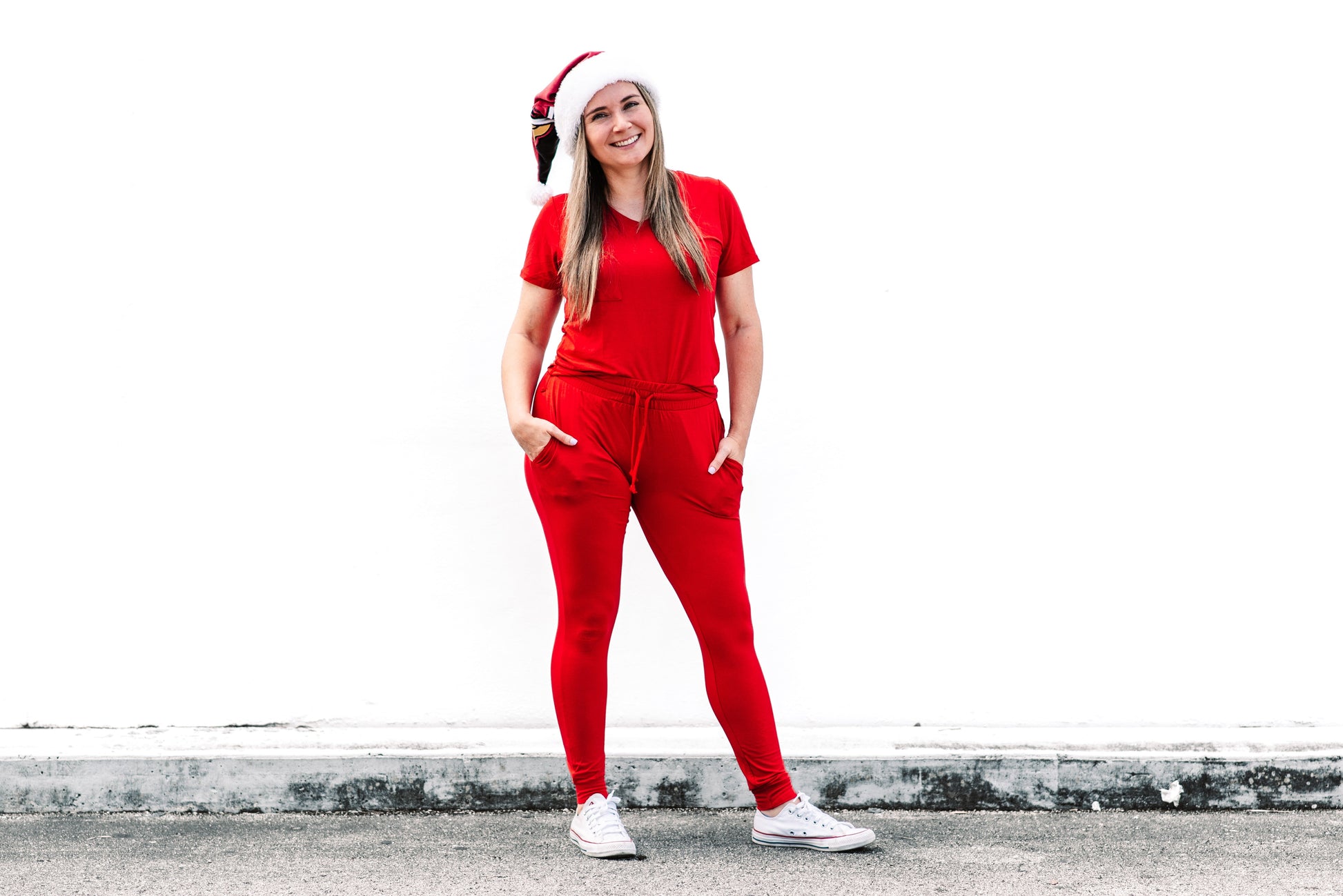 MAMA JOGGERS- Red - The Avenue44