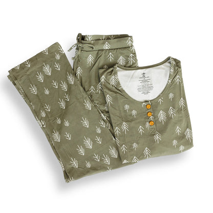 WOMEN'S PAJAMA SET- Trees - The Avenue44