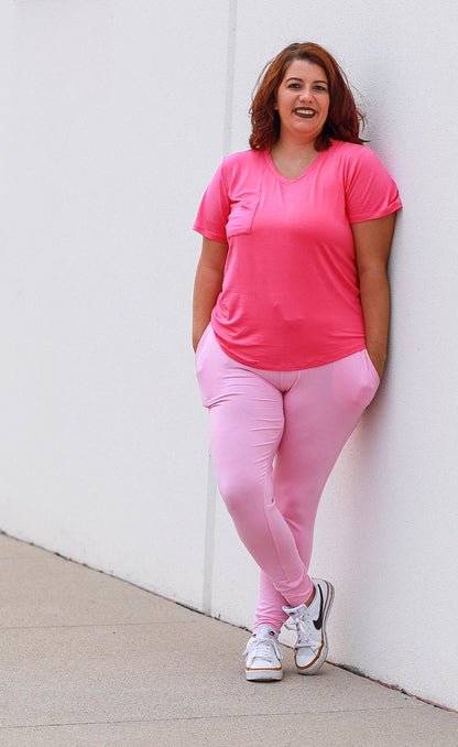 MAMA JOGGERS- Cotton Candy - The Avenue44