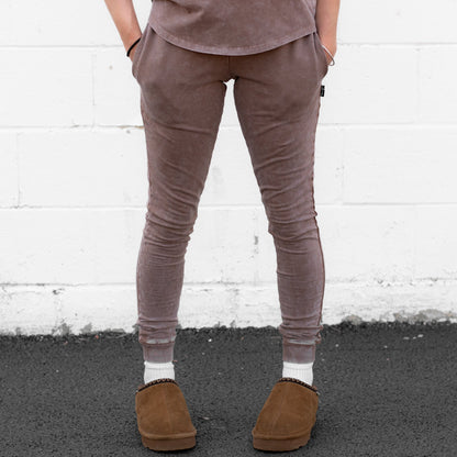 MAMA JOGGERS- Bark Snow Wash - The Avenue44
