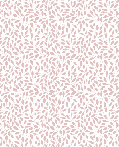 Pink Leaves Pima Baby Pajama - The Avenue44