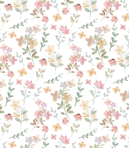Winter Flowers Pima Baby Blanket - The Avenue44