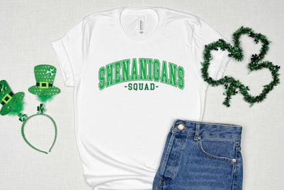 Shenanigans Squad Unisex Bamboo/Cotton Graphic T-Shirt