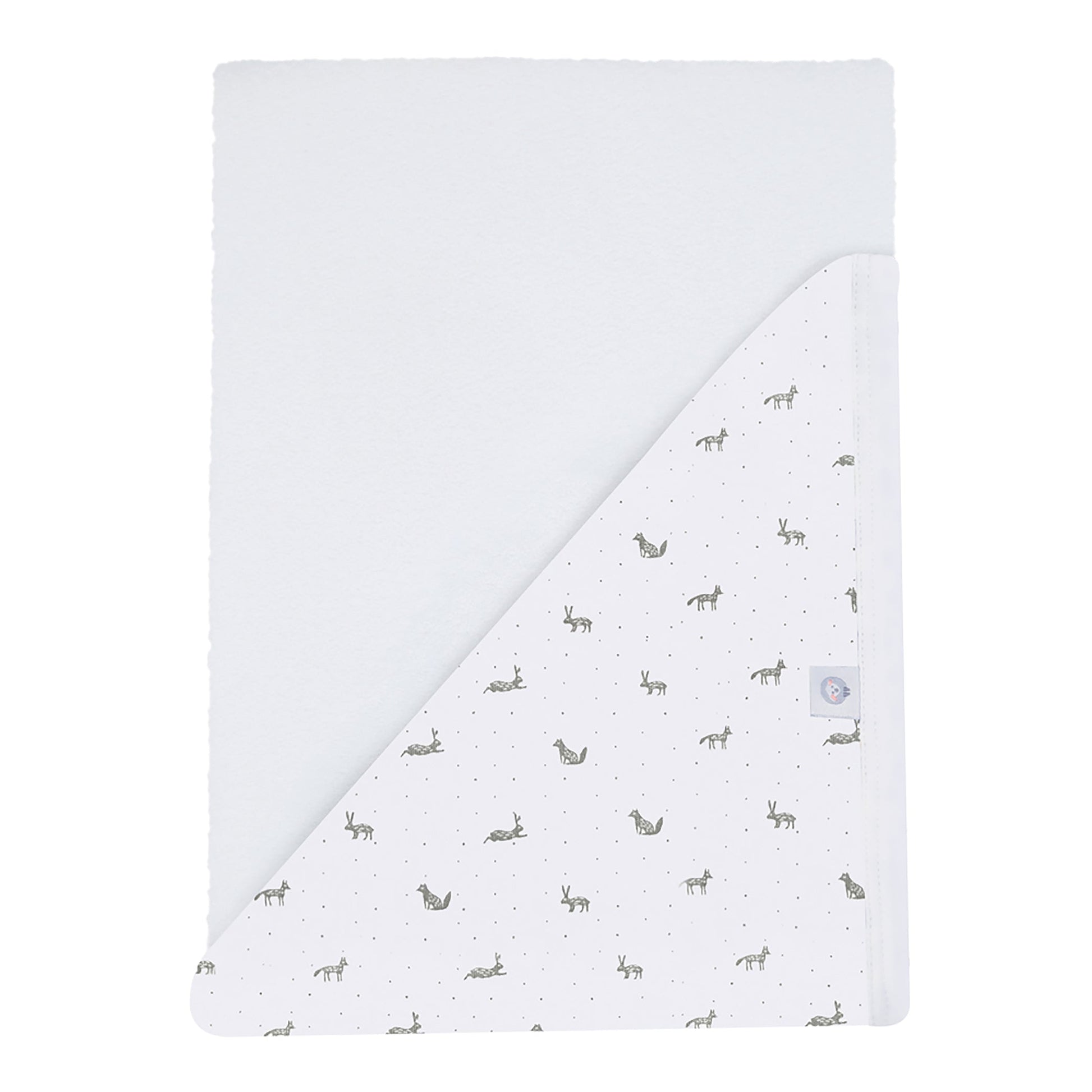 Little Gray Rabbit Pima Hooded Towel - The Avenue44