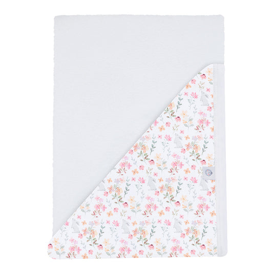 Winter Flowers Pima Hooded Towel - The Avenue44