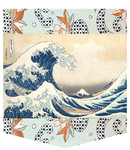 Japanese Block Art Collection XIV | Pocket Shirt