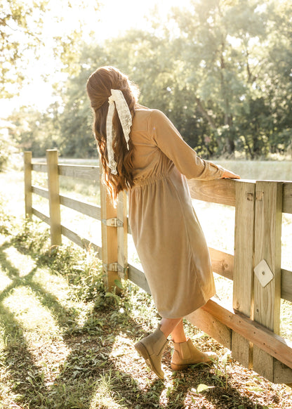 Anika Corduroy Shirt Dress