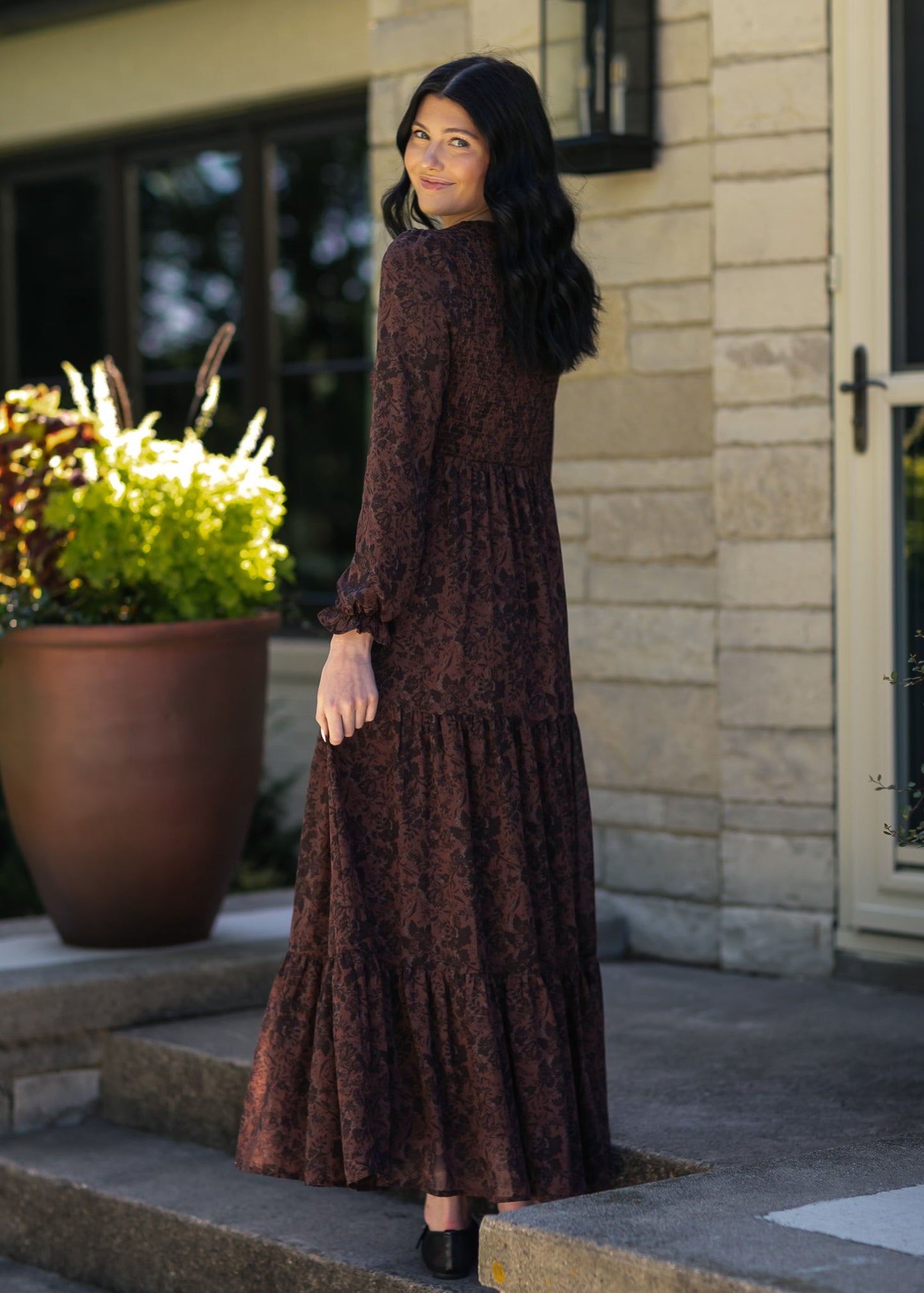 Aurora Smocked Maxi Dress